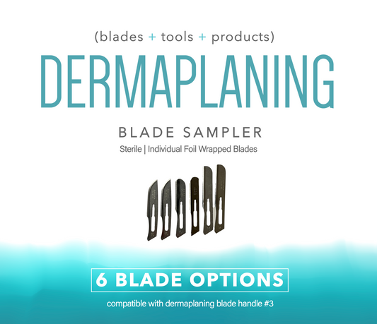 Dermaplaning Blade Sampler