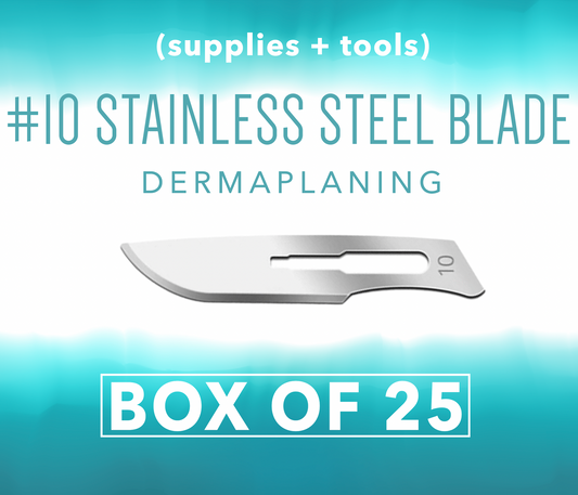 #10 Stainless Steel Dermaplaning Blade